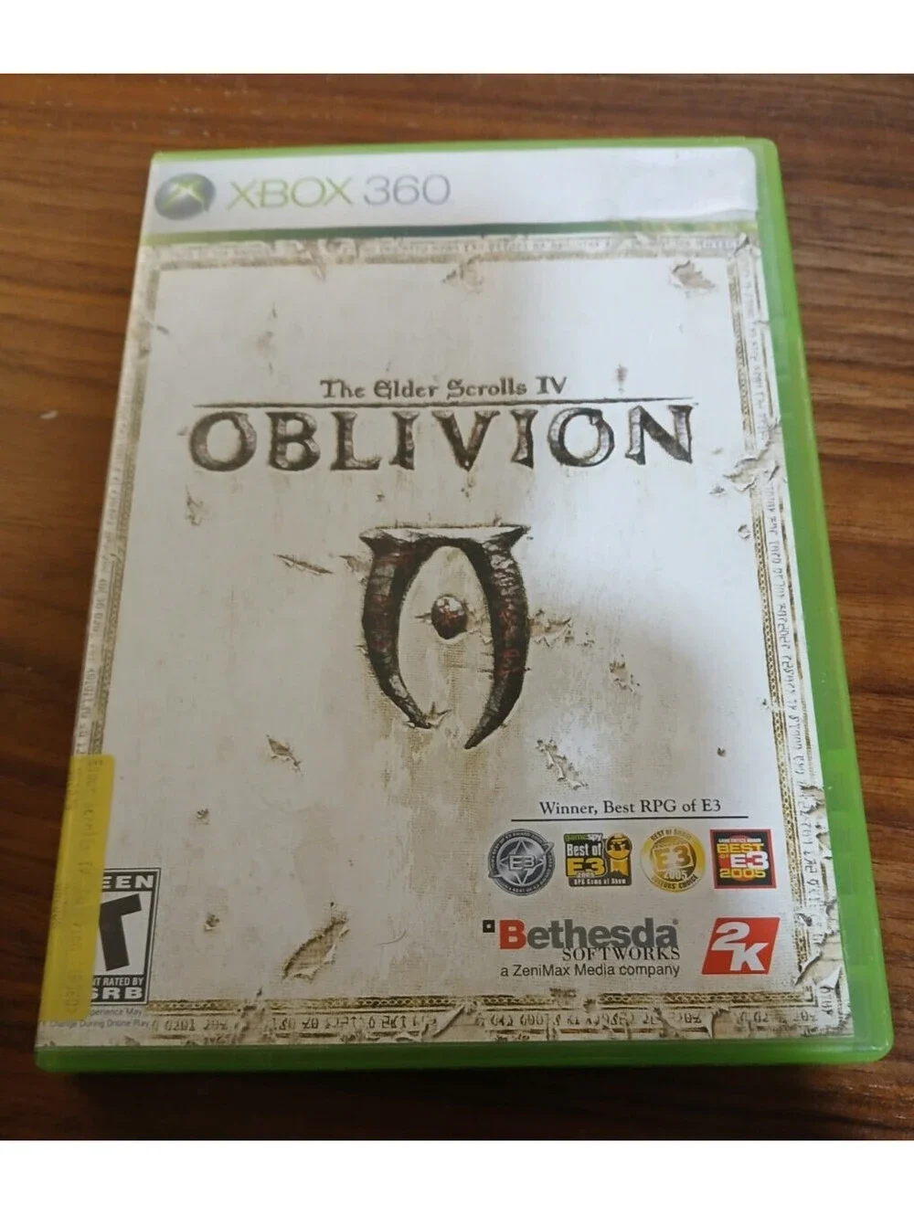 The Elder Scrolls IV: Oblivion (Xbox 360, 2008)